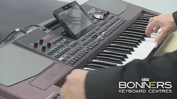 Demo Korg PA1000 Keyboard Overview & Sound  New 2017!!!