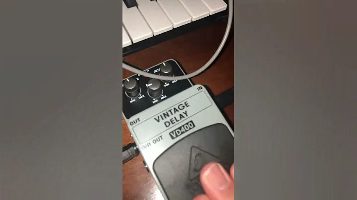 Blade Runner on Korg MS-20 mini #sawsquaresine