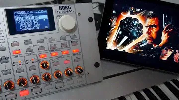 Synth Jam 49: Blade Runner (End Titles) cover Korg Radias