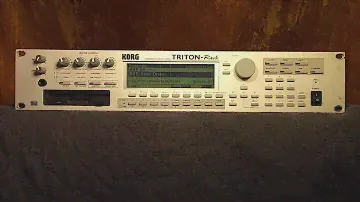 Korg Triton Rack Synthesizer Demo Songs
