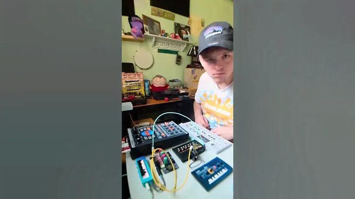 boombap with op-1 + korg monotron delay 🎛️🎹