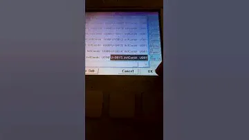 Korg M3 touch screen demo