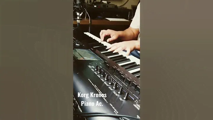 korg Kronos music workstation German Piano