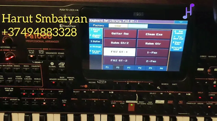 SET  Armenian style and voice for korg pa1000 480,300mb pa700 pa4x pa5x pa600 pa900 pa3x pa800 pa300