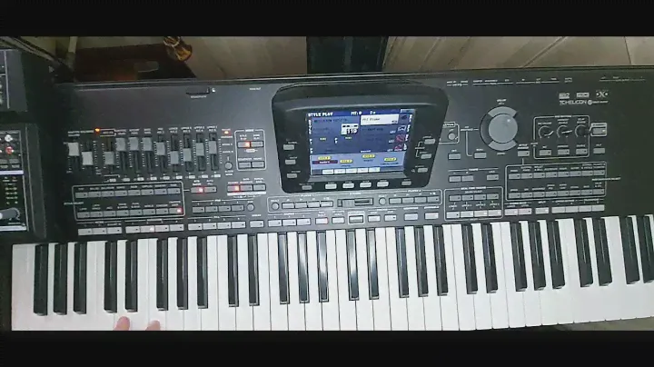 Korg pa3x - instrumental Italo disco style.