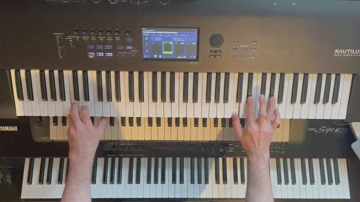 Eurythmics - Sweet Dreams - Keyboard - Synth (korg Nautilus) Cover