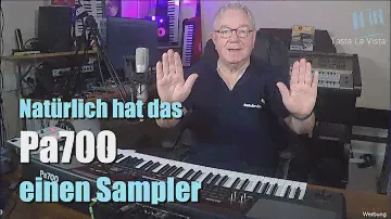 KORG Pa700 - Sampler - # 1191