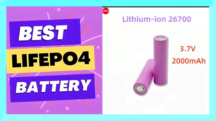 The latest 18650 3.7V 2000mAh LiFePO4 rechargeable battery is suitable