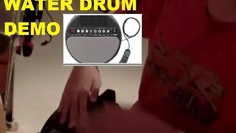 KORG wavedrum mini waterdrum Demo original water drum song
