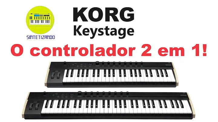 Korg Keystage - O controlador 2 em 1!