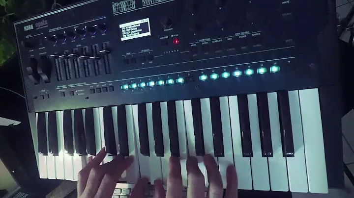 XU Sounddesign - Korg Opsix | Soundpack 5 "PARANOIA" (Demo 1)
