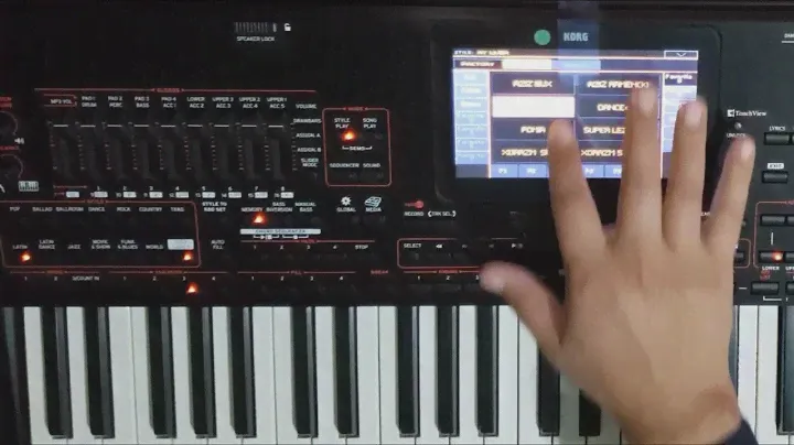 Korg pa5x, pa4x, pa3x va pa1000 elektron  cholg‘u asboblari uchun set.