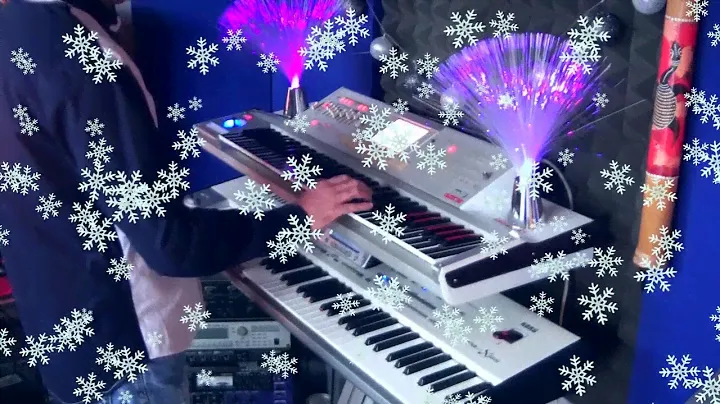 Korg Pa2x pro & Korg M3 Snowing Melody (My Music)