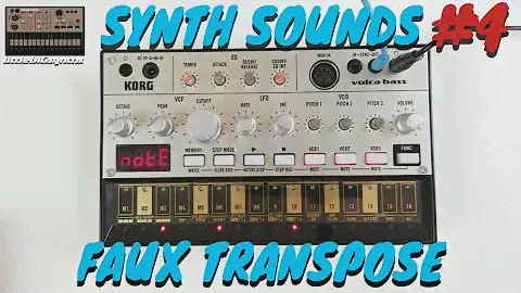 Synth Sounds #4: Faux Transpose Korg Volca Bass