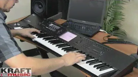 Kraft Music - Korg M50 Workstation Demo with Rich Formidoni