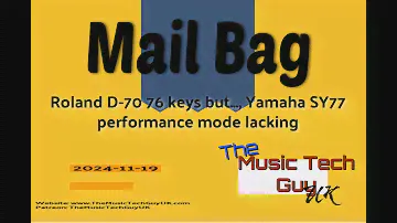 Roland D-70 76 keys but..., Yamaha SY77 performance mode lacking