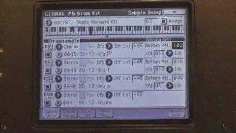 Korg M50- Drum Kits (part 1 of 2) - In The Studio With Korg