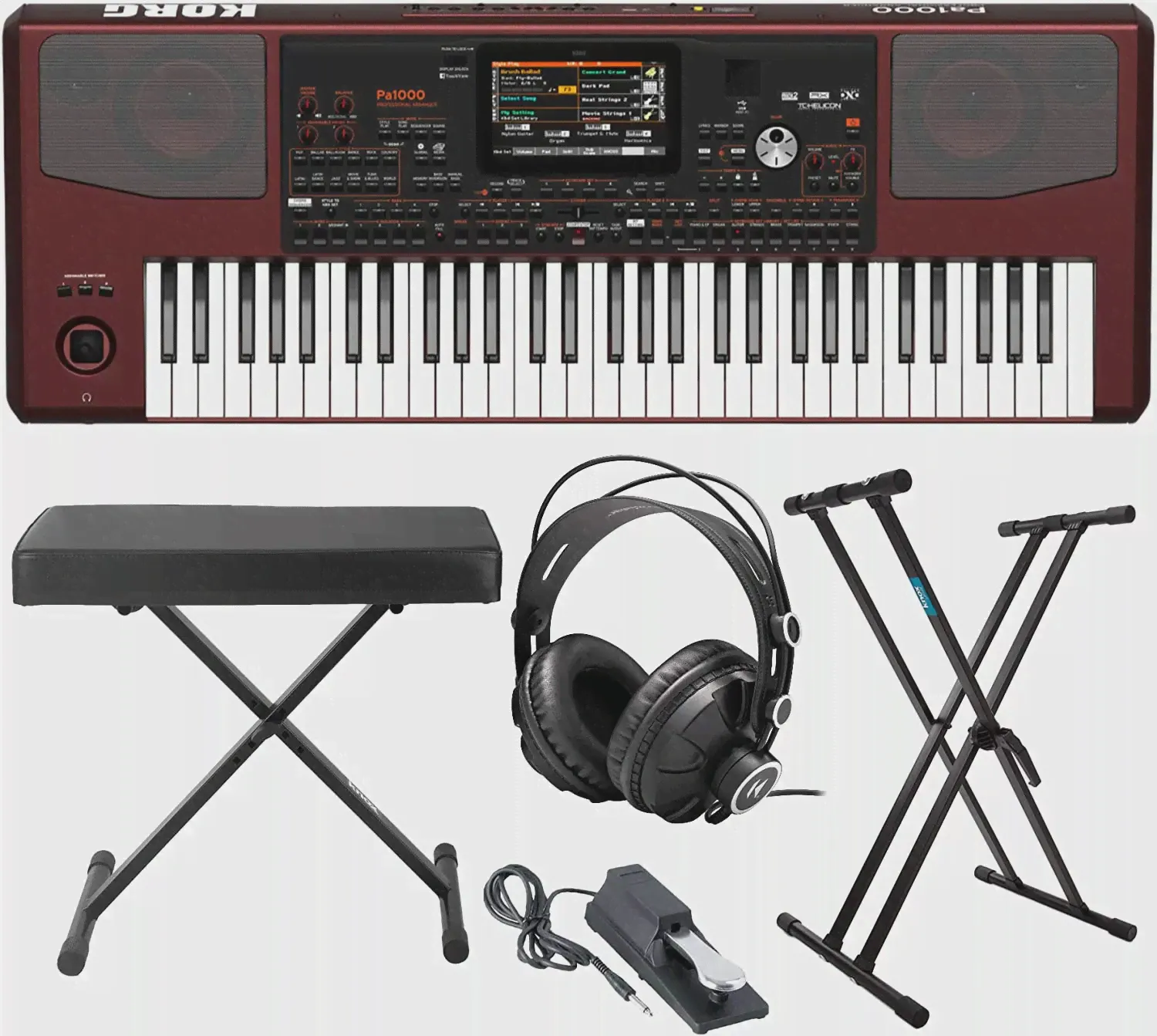 Новая Korg PA1000 61 клавиши PA4X PA800 PA700 PA600 61 клавишный Профессиональный высокопроизводительный аранжировщик клавиатура рабочая станция