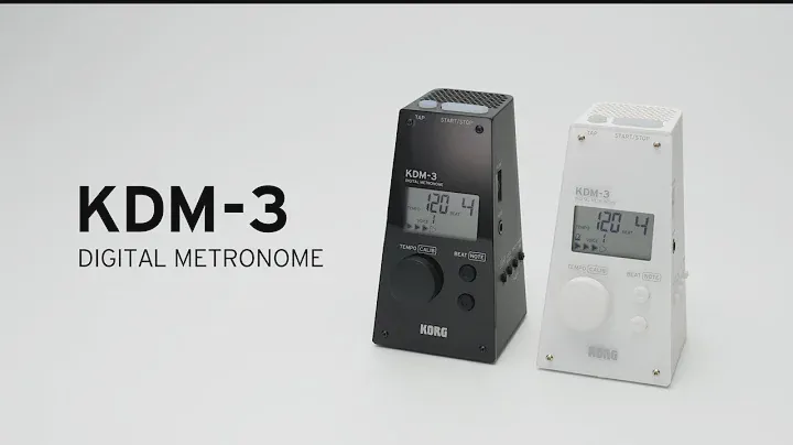 KORG KDM-3 - The compact, powerful metronome with a classic design