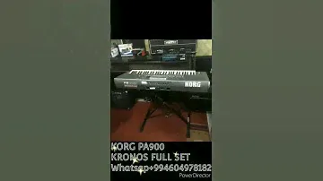 #korg #pa900 #kronos sempler set pa600 pa700 pa800 pa900 pa1000 pa2x pa3x pa4x pa5x kronos.set