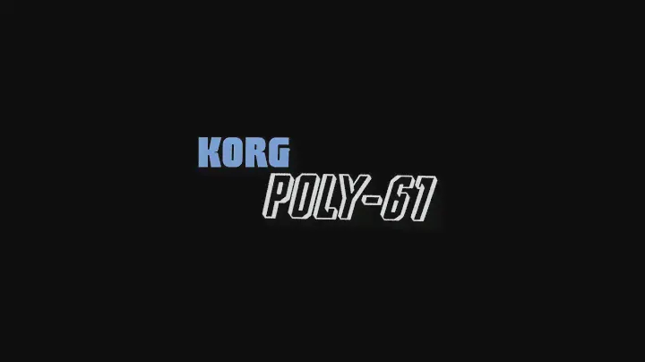 DEMO: 5 Minutes of Sounds - Korg Poly 61