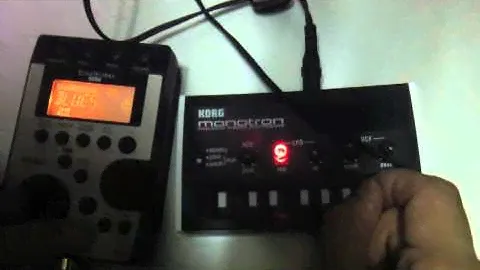 KORG PANDORA PX4D Demo with KORG monotron