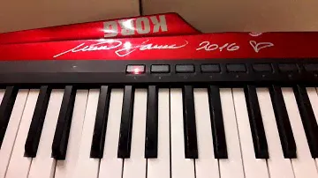 Korg RK-100S RD Keytar previously owned by Michal David - Improvisation 06