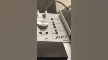 Korg Toneworks AX-10G multieffects device flanger setting