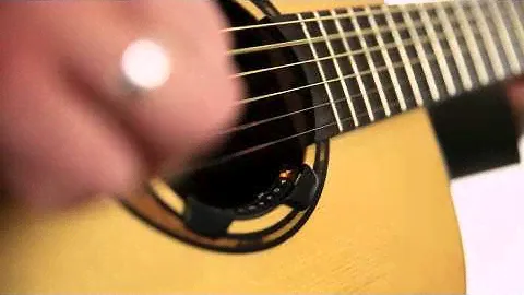 The KORG Rimpitch is a new style of tuner for the acoustic guitar