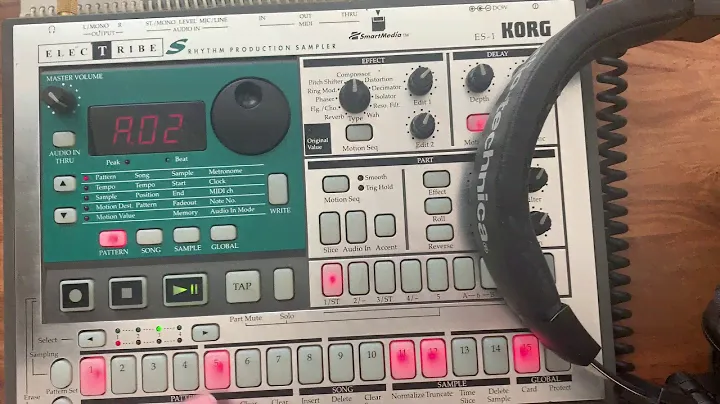 Korg Electribe S ES-1 E3 Rhythm Production Sampler Gear Check