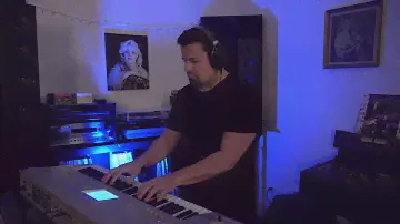 Korg Triton Studio with Ensoniq TS-10 Layered Piano Sound