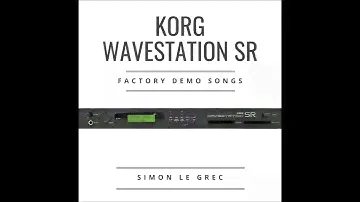 Korg Wavestation SR - Factory Demo Songs