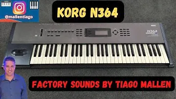 KORG N364/N264 - (FACTORY SOUNDS) by TIAGO MALLEN TEST SOUNDS @KorgOfficial #korg #tiagomallen #keyboard #00