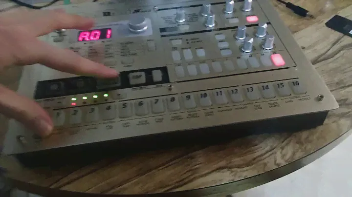 Korg Electribe es1 MKii sampler performance