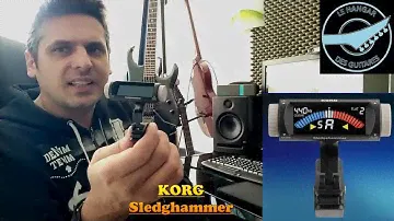 Test accordeur KORG Sledgehammer
