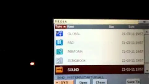 Korg Pa3X No save PCM data single samples sound.mp4