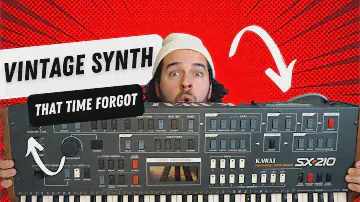 Exploring a RARE Japanese vintage synthesizer (and its not what you think)