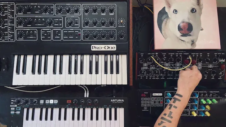 Jeux D’eau for 3 synths and an 808 // Ravel
