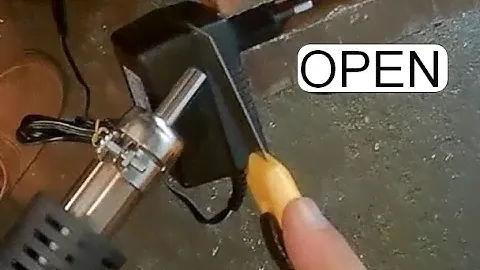 HOW TO OPEN A WALL ADAPTER