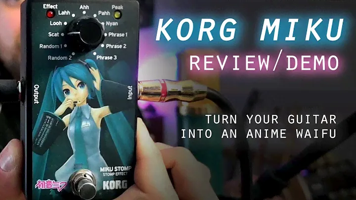 Korg Miku Guitar Pedal Review / Demo