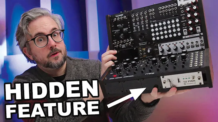 i designed my own eurorack case… and it has a UNIQUE feature!