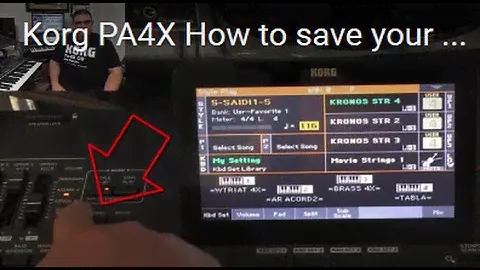 KORG PA4X Split & Upper problems