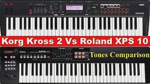 Korg Vs Roland || Korg Kross2 Vs Roland XPS10 || Tone Comparison || Vishal Rastogi || Roland Vs Korg