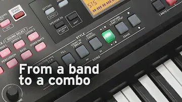 Korg EK-50 Features - from a band to a combo
