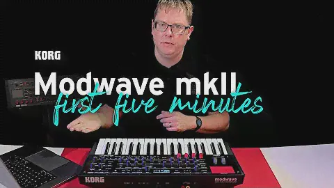 Getting started with the Modwave mkII - your first five minutes