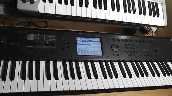 Korg M50 beatmaking