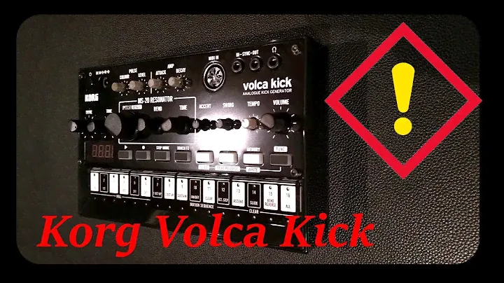Korg Volca Kick Tutorial and Demo