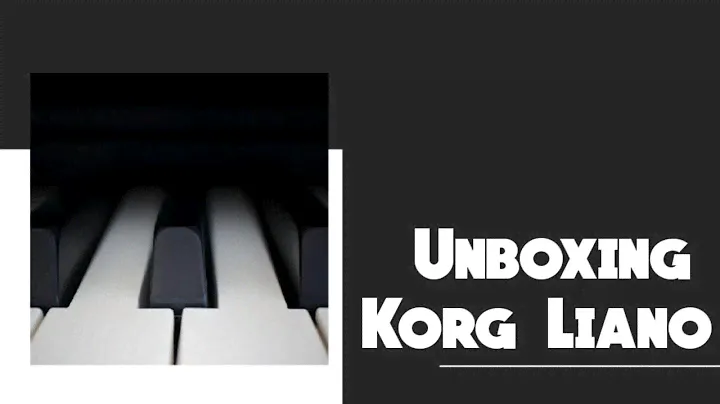 Finally Bought My New Piano | Korg Liano | Unboxing