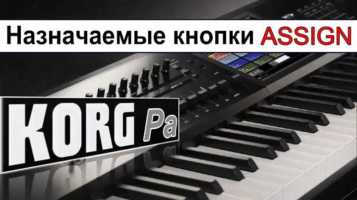 Главный "секрет" 😊 кнопок ASSIGNABLE SWITCH: how to save the settings~Korg Pa900 tutorial