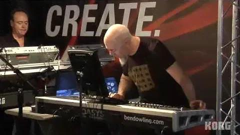 Jordan Rudess and Jack Hotop play Korg OASYS 88, M3, M50-88 at Winter NAMM 2009